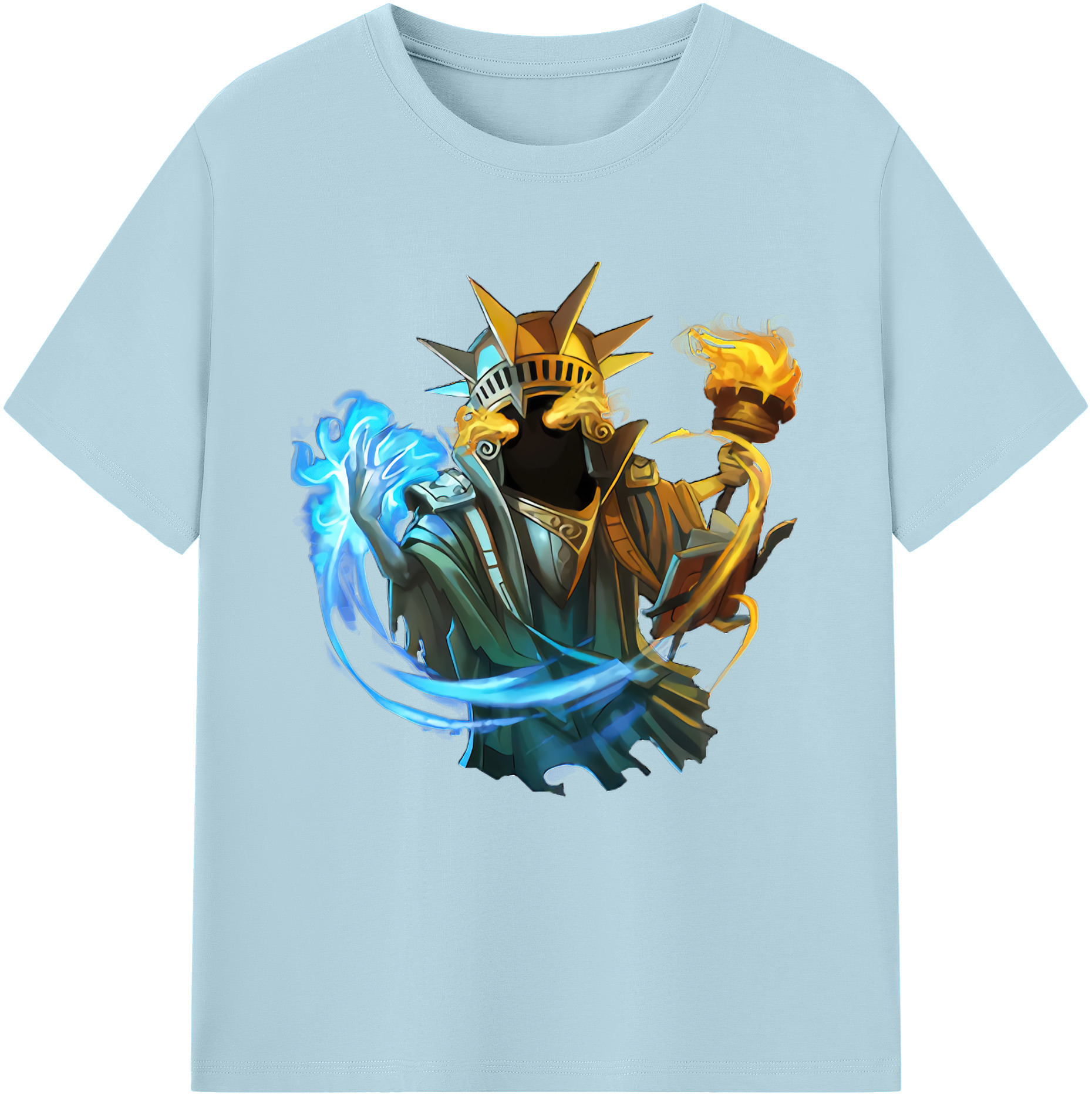 リーグ・オブ・レジェンド League of Legends LOL 綿100％半袖Tシャツ（フロントプリント）